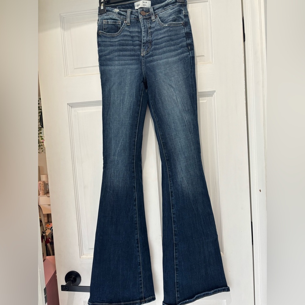 BKE Dark Blue Flare Jeans